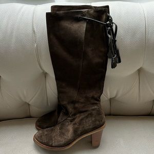 Gently used Clergerie suede boots